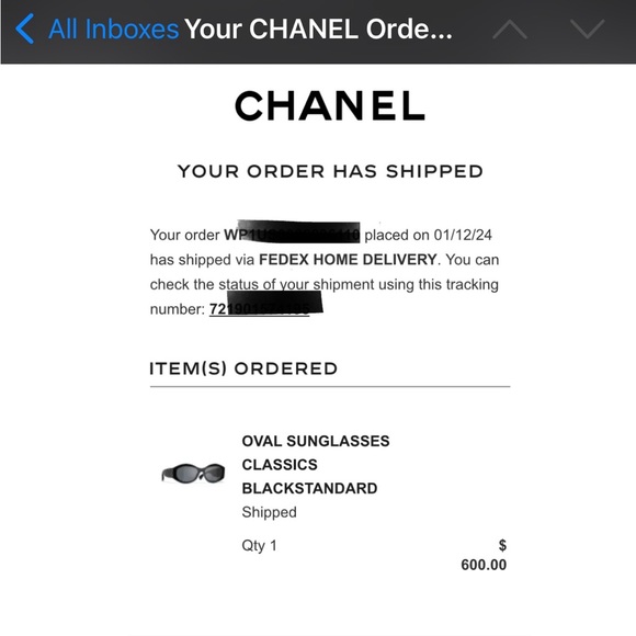 BNWT ? authentic Chanel Sunglasses main image 6